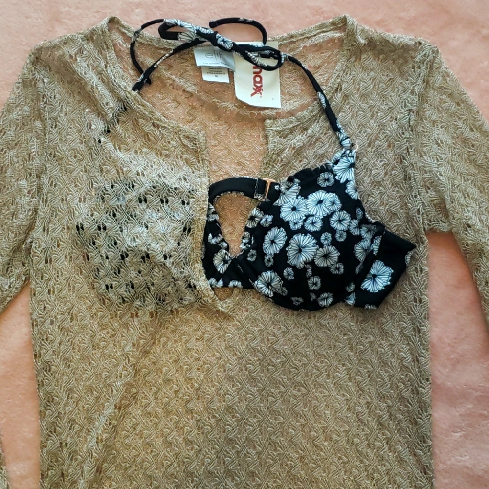 Raisins Swim Top Bikini and Cover-Up